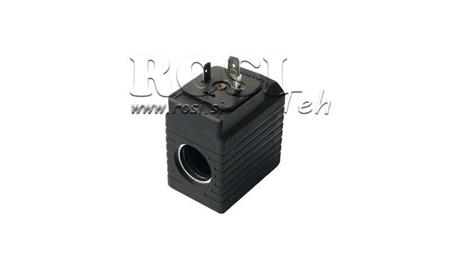 ΗΛΕΚΤΡΟΜΑΓΝΗΤΙΚΗ ΣΠΕΙΡΑ 12V DC - YE45 - fi 19.2mm-50mm 30W IP65