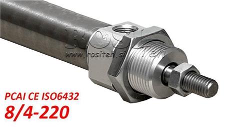 ΠΝΕΥΜΑΤΙΚΟΣ ΚΥΛΙΝΔΡΟΣ PCAI 8/4-220 CE ISO6432