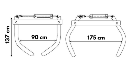ΓΡΑΠΕΣ ΓΙΑ ΜΠΑΛΕΣ 175CM 1000KG