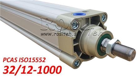 ΠΝΕΥΜΑΤΙΚΟΣ ΚΥΛΙΝΔΡΟΣ PCAS 32/12-1000 BE ISO15552