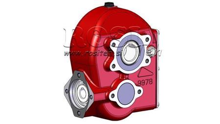 GEARKASSE - GEARKASSE RT190 TIL HYDRAULIKMOTOR MP/MR/MS FORHOLD 10.2:1