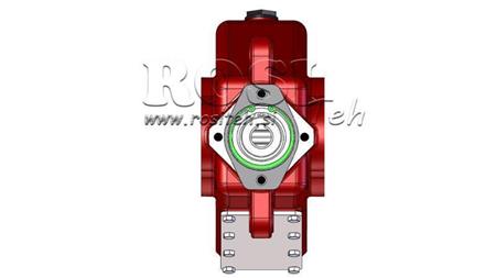 VÄXELLÅDA - VÄXELLÅDA RT400 FÖR HYDRAULISK MOTOR MP/MR/MS FÖRHÅLLANDE 35.2:1