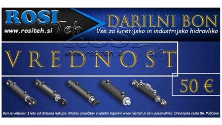 VREDNOSTNI BON 50 EUR