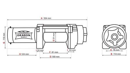 12 V ΗΛΕΚΤΡΙΚΟ ΜΗΧΑΝΙΚΟ ΔΙΧΤΥ DWH 4500 HD - 2041 kg