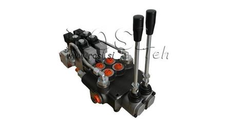 HIDRAVLIČNI VENTIL 2xP80 - EO 12V