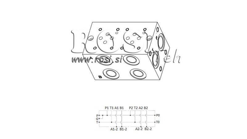 ΒΑΣΗ CETOP3 NG6 2M
